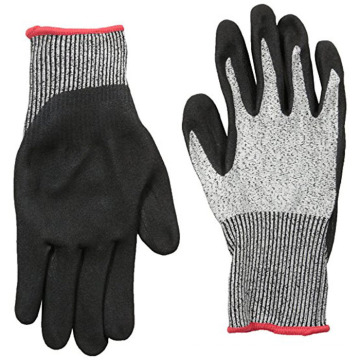 Zhenzhou 13 Gauge HPPE Handschuhe / Sicherheitsschutz schnittfeste Handschuhe Level 3 Level 5